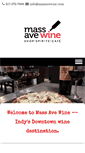Mobile Screenshot of massavewine.com